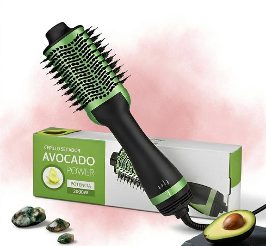 🥑✨ Cepillo Secador Aguacate 3D